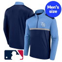 【送料無料】【メンズ】 MLB公式 メジャーリーグ トラックジャージ 長袖トップス 運動着 ウォームアップジャケット タンパベイ・レイズ Tampa Bay R...