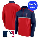 【送料無料】【メンズ】 MLB公式 メジャーリーグ トラックジャージ 長袖トップス 運動着 ウォームアップジャケット ロサンゼルス・エンゼルス 大谷翔平 Los...