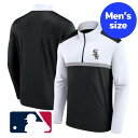 【送料無料】【メンズ】 MLB公式 メジャーリーグ トラックジャージ 長袖トップス 運動着 ウォームアップジャケット シカゴ・ホワイトソックス Chicago ...