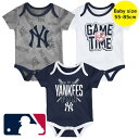 【送料無料】 MLB公式 メジャーリーグ ベビー服 ロンパース ボディースーツ 出産祝い ニューヨーク・ヤンキース New York Yankees Game ...