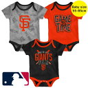 【送料無料】 MLB公式 メジャーリーグ ベビー服 ロンパース ボディースーツ 出産祝い サンフランシスコ・ジャイアンツ San Francisco Giant...