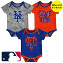 【送料無料】 MLB公式 メジャーリーグ ベビー服 ロンパース ボディースーツ 出産祝い 千賀滉大 ニューヨーク・メッツ New York Mets Game ...