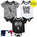 【送料無料】 MLB公式 メジャーリーグ ベビー服 ロンパース ボディースーツ 出産祝い シカゴ・ホワイトソックス Chicago White Sox Game...
