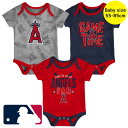 【送料無料】 MLB公式 メジャーリーグ ベビー服 ロンパース ボディースーツ 出産祝い 大谷翔平 ロサンゼルス・エンゼルス Los Angeles Angel...