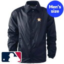 【送料無料】 MLB公式 メジャーリーグ メンズ ウィンドブレーカー ナイロンジャケット コーチジャケット ジャンパー ヒューストン・アストロズ Houston...