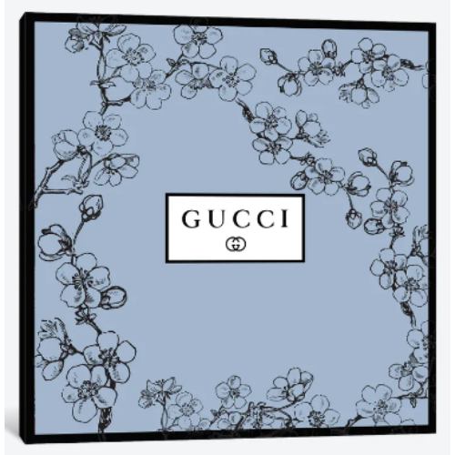 ̵+ݥ ƹȯΤޯʥ֥ɥޡ奢 Blue Gucci Prunus Serrulata Flowers...