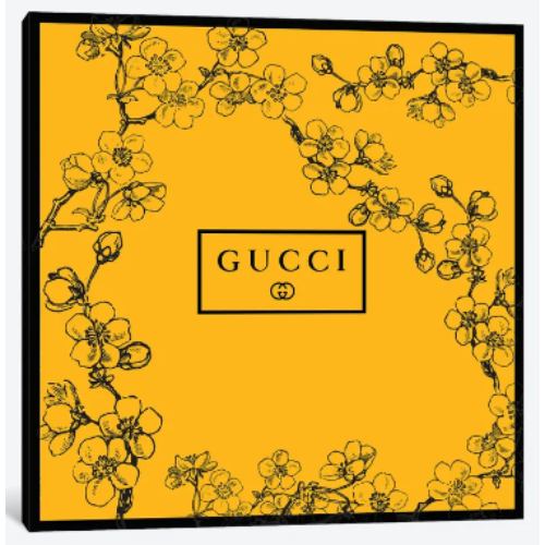 ̵+ݥ ƹȯΤޯʥ֥ɥޡ奢 Yellow Gucci Prunus Serrulata Flowe...