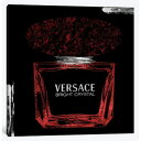 【送料無料 割引クーポン】 米国発のお洒落なブランドオマージュアート Bright Crystal Red Perfume Bottle On Black ヴェルサーチ Versace キャンバス 絵画 インテリア 模様替え 引越し祝い