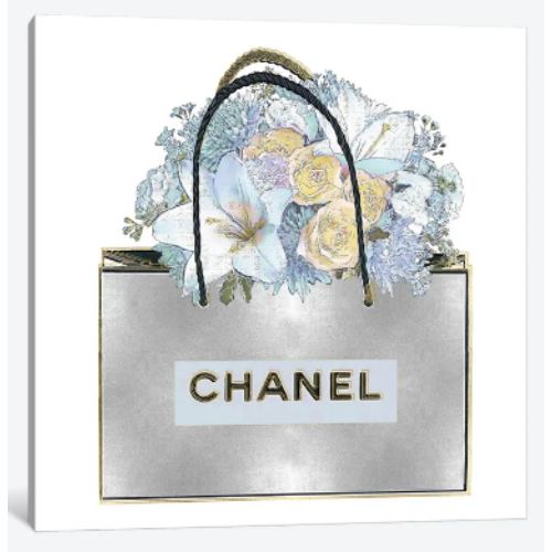 ̵+ݥ ƹȯΤޯʥ֥ɥޡ奢 Silver Bag With Aqua Bouquet ȥ L...