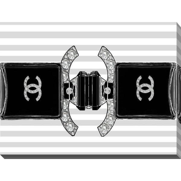 【送料無料】 お洒落なブランドオマージュアート C to C Chanel シャネル CHANEL キャンバスアート 絵..