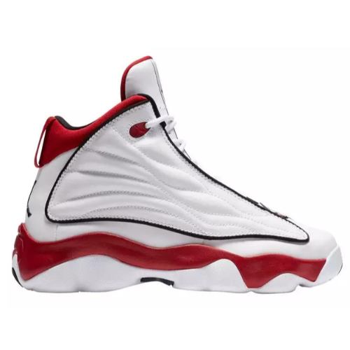 【送料無料+割引クーポン配布中】 nike ナイキ ジョーダン 【大人もOK（22.0-25.0cm）】 Jordan Pro Strong（White/Black/Gym Red） スニーカー 靴 レディース キッズ 子供シューズ