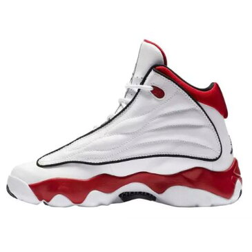 【送料無料+割引クーポン配布中】 nike ナイキ ジョーダン 【大人もOK(22.0-25.0cm)】 Jordan Pro Strong(White/Black/Gym Red) スニーカー 靴 レディース キッズ 子供シューズ