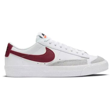 【送料無料+割引クーポン配布中】【大人もOK（22.0-25.0cm）】 ナイキ Nike Blazer Low 77（White/Team Red/Black） スニーカー 靴 レディース キッズ 子供シューズ 男の子用 女の子用