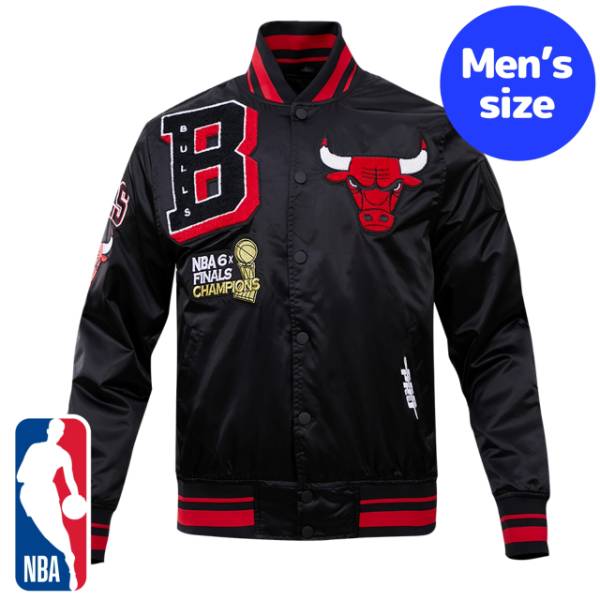 y+N[|z NBAItBV Y AE^[ iCWPbg TeWPbg X^W VJSEuY CHICAGO BULLS MASHUP SATIN JACKET