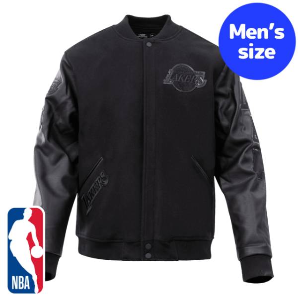 y+N[|z NBAItBV Y AE^[ WPbg o[VeBWPbg X^W  uEWF[Y T[XECJ[Y LOS ANGELES LAKERS VARSITY JACKET