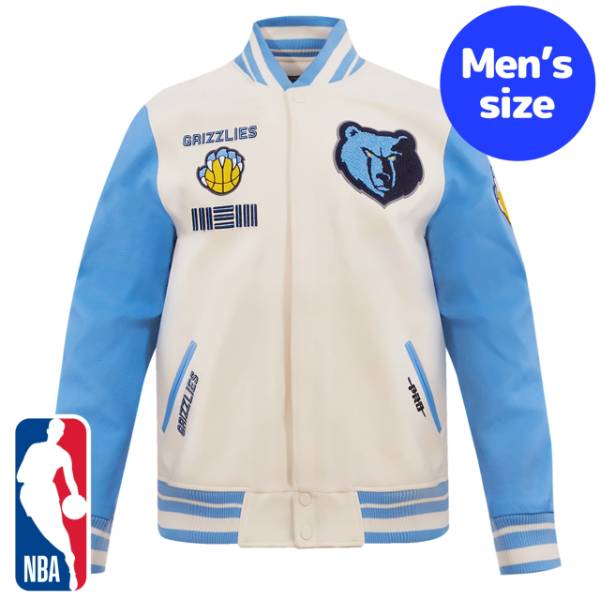 【送料無料】 Pro Standard プロスタンダード NBAオフィシャル メンズ アウター バーシティジャケット スタジャン ジャ・モラント 渡邊雄太 メンフィス・グリズリーズ MEMPHIS GRIZZLIES RETRO CLASSIC VARSITY JACKET