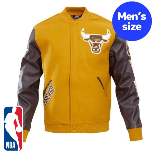 y+N[|z NBAItBV Y AE^[ WPbg o[VeBWPbg X^W VJSEuY CHICAGO BULLS CLASSIC VARSITY JACKET