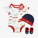 【ニコニコ割引対象】【送料無料】 nike ナイキ Nike Active Joy ボディースーツ出産祝い3点セット 男の子用ロンパース 女の子用カバーオール ベビー服 子供服 セットアップ