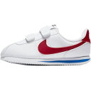 【送料無料+割引クーポン】 nike ナイキ キッズ用サイズ（16.5-22.0cm） Nike Cortez Basic SL Shoe（White） 男の子用スニーカー 子供靴 女の子用シューズ くつ 入園入学祝い