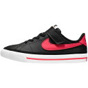 【送料無料+割引クーポン】 nike ナイキ キッズ用サイズ（16.5-22.0cm） Nike Court Legacy Shoes（Black） 男の子用スニーカー 子供靴 女の子用シューズ くつ 入園入学祝い