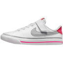 【送料無料】 nike ナイキ キッズ用サイズ(16.5-22.0cm) Nike Court Legacy Shoes(White) 男の子用スニーカー 子供...
