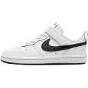 【送料無料+割引クーポン】 nike ナイキ キッズ用サイズ（16.5-22.0cm） Nike Court Borough Low 2 Shoes（White） 男の子用スニーカー 子供靴 女の子用シューズ くつ 入園入学祝い