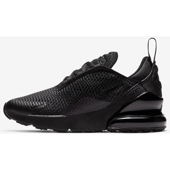 2022人気 nike ナイキ キッズ用サイズ(16.5-22.0cm) Nike Air Max 270 Shoe(Black) 男の子用スニーカー 子供靴 女の子用シューズ くつ 入園入学祝い:USキッズウェア店 安い