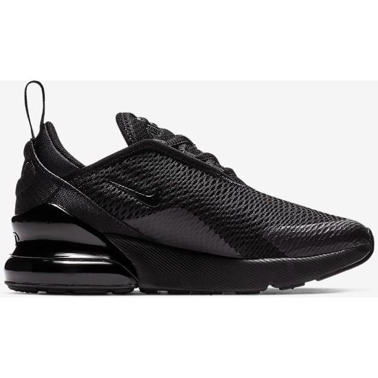 2022人気 nike ナイキ キッズ用サイズ(16.5-22.0cm) Nike Air Max 270 Shoe(Black) 男の子用スニーカー 子供靴 女の子用シューズ くつ 入園入学祝い:USキッズウェア店 安い