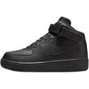 【送料無料】 nike ナイキ キッズ用サイズ(16.5-22.0cm) Nike Force 1 Mid LE Shoe(Black) 男の子用スニーカー 子...