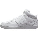 【送料無料】【メンズ】 ナイキ Nike Court Vision Mid Next Nature Shoes(White/White) ユニセックススニーカー...