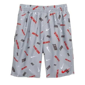 【ニコニコ割引対象】【送料無料】【大人もOK!!】 ナイキ Nike Logofetti swim trunks（Light Smoke） 男の子用海水パンツ 水着 海パン 海水浴 旅行 プール