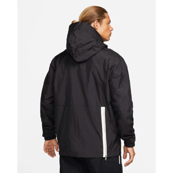 【送料無料+5％割引クーポンあり】 ナイキ Nike Sportswear Style Essentials Lined Anorak Jacket（Black） ジャケット アウター ジャンパー コート ウインドブレーカー Men's