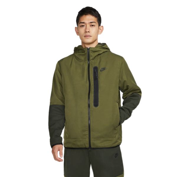 y+N[|z iCL Nike Sportswear Tech Essentials Repel Insulated Hooded JacketiRough Greenj WPbg AE^[ Wp[ R[g