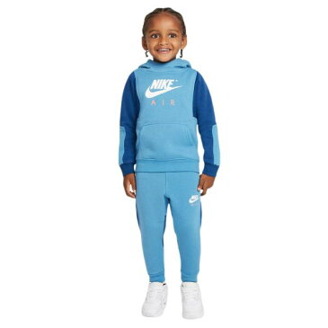 【送料無料+最大6％割引クーポン】 ナイキ Nike Air Hoodie and Pants Set（Dutch Blue） 男の用ジャージ上下2点セット 女の用セットアップ 子供用ジャージセット スウェットパンツ ジョガー