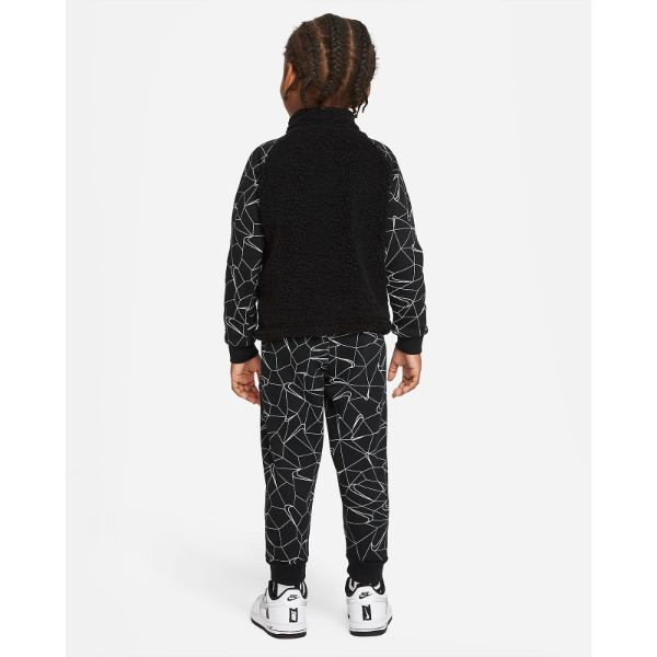 【送料無料+最大6％割引クーポン】 ナイキ Nike Hoodie and Pants Set（Black） 男の用ジャージ上下2点セット 女の用セットアップ 子供用ジャージセット ユニセックス 男女兼用 スウェットパンツ ジョガー