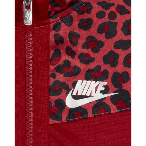 【送料無料+最大6％割引クーポン】 ナイキ Nike Leopard Tracksuit Set（Pomegranate） 男の用ジャージ上下2点セット 女の用セットアップ 子供用ジャージセット ユニセックス スウェットパンツ ジョガー