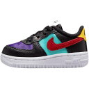 【送料無料】【ベビー・キッズ(-16.0cm)】 nike ナイキ Nike Force 1 '06 LV8 EMB Shoes(Black) 男の子用スニーカ...