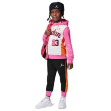 【送料無料+最大6％割引クーポン】 nike ナイキ ジョーダン 女の子用Jordan You Can Play 上下2点セット（Black） パーカー トレーナー ジャージ 子供用上下セット キッズ用セットアップ 出産祝い ギフト プレゼント