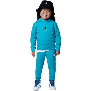 【送料無料+最大6％割引クーポン】 nike ナイキ ジョーダン 女の子用Jordan 上下2点セット（New Emerald） パーカー トレーナー ジャージ 子供用上下セット キッズ用セットアップ 出産祝い ギフト プレゼント