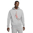 【送料無料+割引クーポン】【メンズ】 nike ナイキ ジョーダン Jordan Essentials Graphic Fleece Hoodie（Carbon Heather） パーカー フーディー トップス トレーナー 長袖トップ