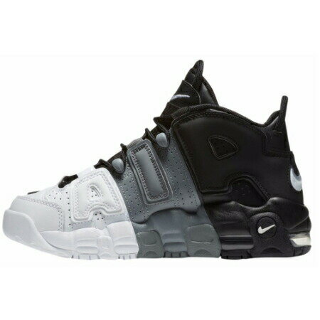 【送料無料◎クーポン対象】nike ナイキ 【大人もOK レディース・ユースサイズ（22.0-25.0cm）】 NIKE AIR MORE UPTEMPO（ブラックxクールグレーxホワイト） モアテン アップテンポ スニーカー 靴 シューズ ストリートファッション 【楽ギフ_包装選択】