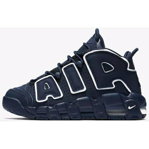 【送料無料◎クーポン対象】nike ナイキ 【大人もOK レディース・ユースサイズ（22.0-25.0cm）】 NIKE AIR MORE UPTEMPO 415082-401（ネイビーxホワイト） モアテン アップテンポ スニーカー 靴 シューズ ストリートファッション 【楽ギフ_包装選択】