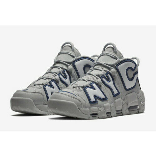 【送料無料◎クーポン対象】nike ナイキ 【メンズサイズ（24.0-32.0cm）】 NIKE AIR MORE UPTEMPO CITY NEW YORK （Wolf Grey/White/Midnight Navy） モアテン アップテンポ スニーカー 靴 シューズ ストリートファッション 【楽ギフ_包装選択】