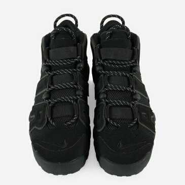 nike ナイキ 【メンズサイズ（24.0-32.0cm）】 NIKE AIR MORE UPTEMPO Black Reflective（Black/Black/Black） モアテン アップテンポ スニーカー 靴 ストリート 【ラクーポンで送料無料】【楽ギフ_包装選択】