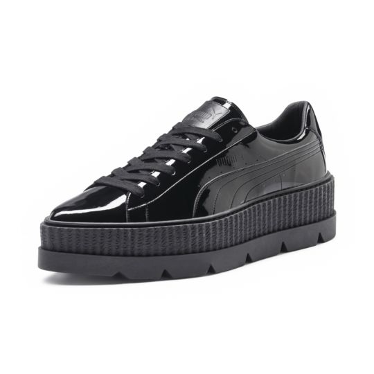 【送料無料+割引クーポン配布中】 PUMA プーマ 【レディース（22.0-26.5cm）】 PUMA by Rihanna FENTY POINTY CREEPER PATENT（PUMA BLACK） フェンティ リアーナ スニーカー 靴 シューズ ストリート 【楽ギフ_包装選択】