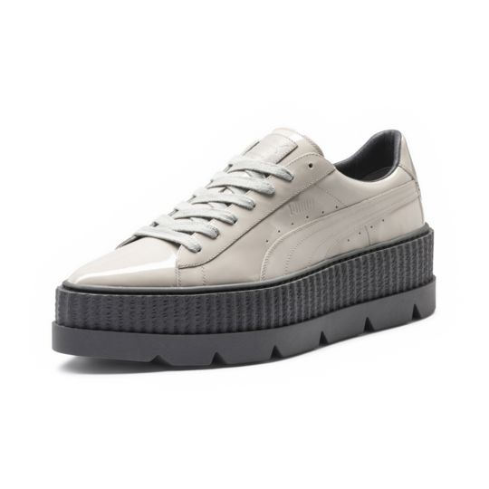 【送料無料+割引クーポン配布中】 PUMA プーマ 【レディース（22.0-26.5cm）】 PUMA by Rihanna FENTY POINTY CREEPER PATENT （Dove-Glacier Gray） フェンティ リアーナ スニーカー 靴 シューズ ストリート 【楽ギフ_包装選択】