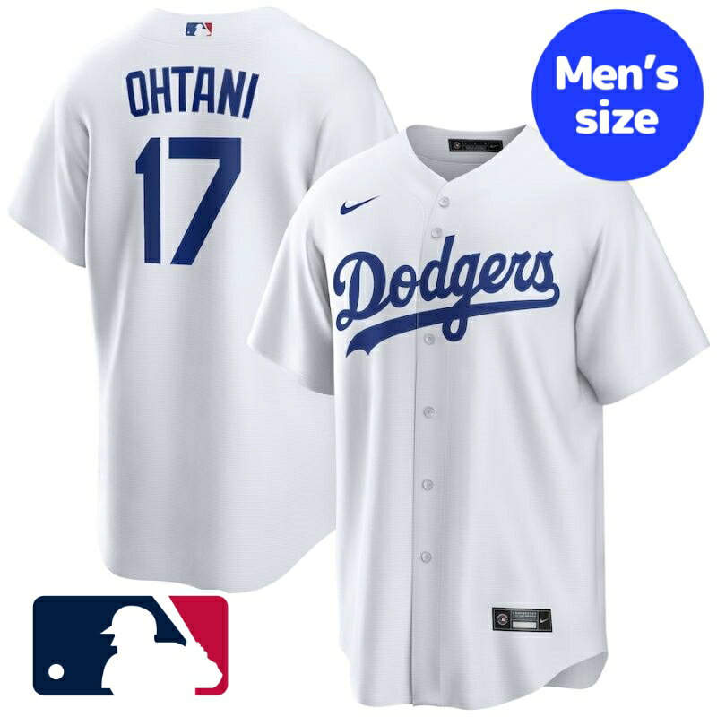 【送料無料 割引クーポン】 MLBオフィシャル NIKE ナイキ メンズ 大谷翔平 ロサンゼルス ドジャース Los Angeles Dodgers ホームレプリカユニフォーム ジャージ ユニホーム Shohei Ohtani Replica Jersey 17