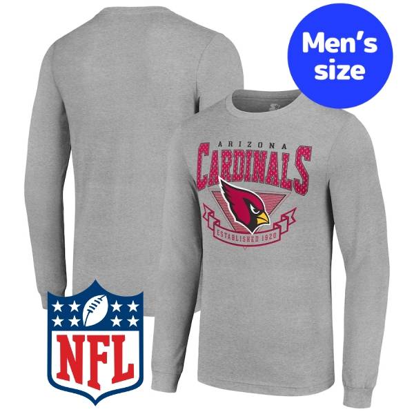 【送料無料】 NFL公式 アメフト メンズ ロンT 長袖Tシャツ トップス アリゾナ・カージナルス Arizona Cardinals Starter '80s Inspired Team Logo Long Sleeve T-Shirt