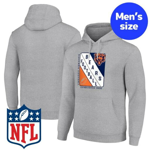 【送料無料】 NFL公式 アメフト メンズ パーカー 長袖トップス フーディー シカゴ・ベアーズ Chicago Bears Shield Logo Pullover Hoodie 【送料無料】 NFL公式 アメフト メンズ パーカー 長袖トップス フーディー シカゴ・ベアーズ Chicago Bears Shield Logo Pullover Hoodie