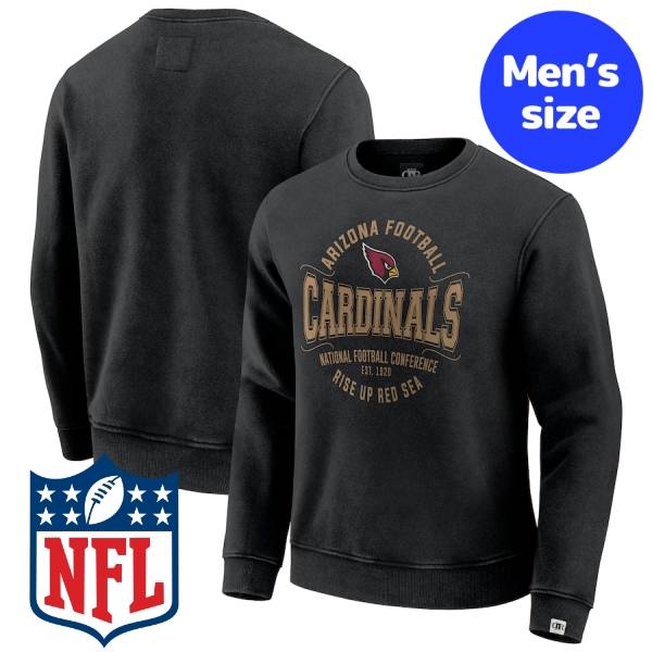 【送料無料】 NFL公式 アメフト メンズ トレーナー 長袖トップス アリゾナ・カージナルス Arizona Cardinals Vintage Pullover Sweatshirt